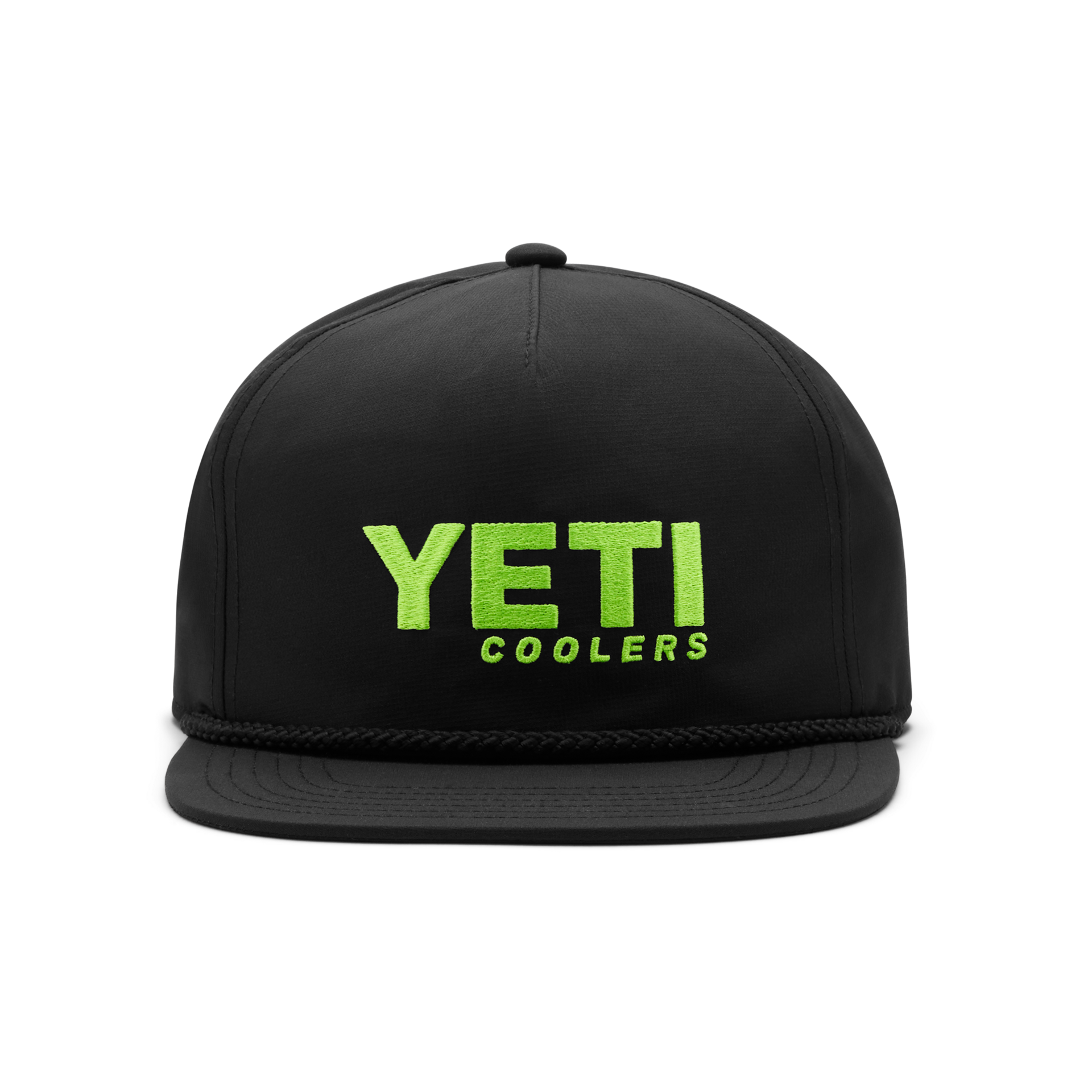 Flat Brim Rope Hat