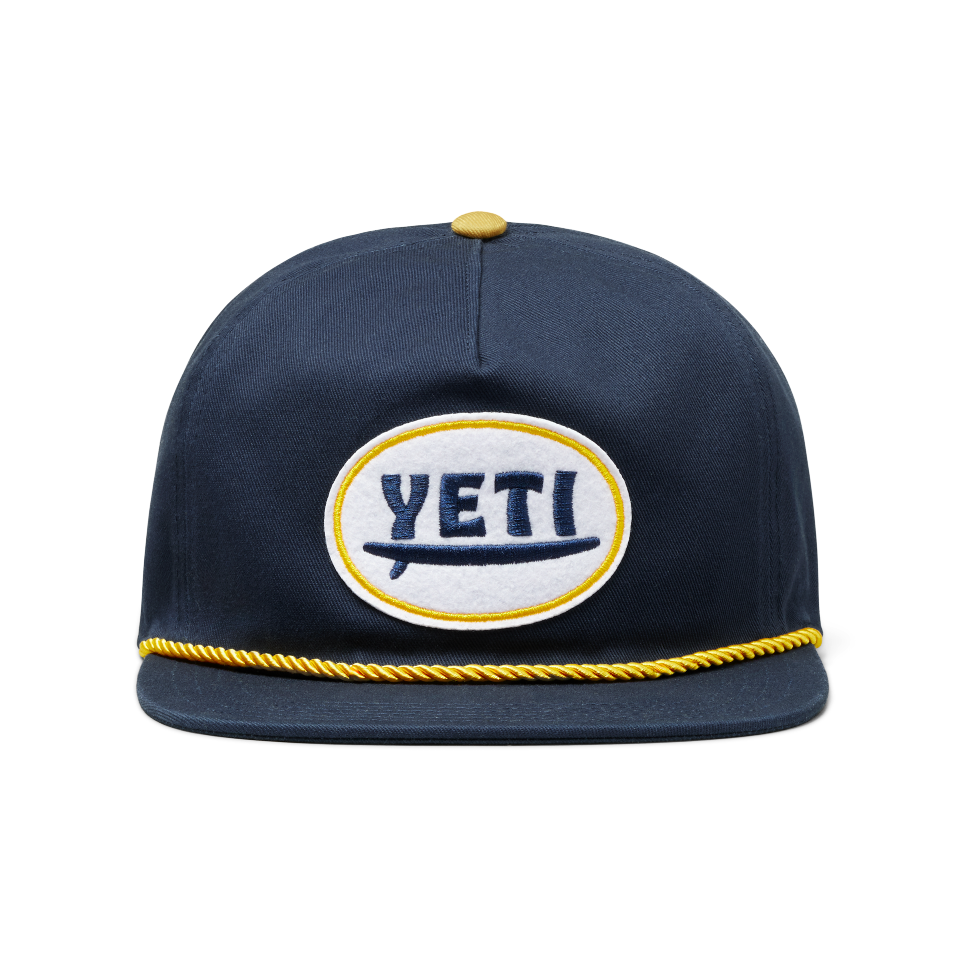 Flat Brim Rope Hat