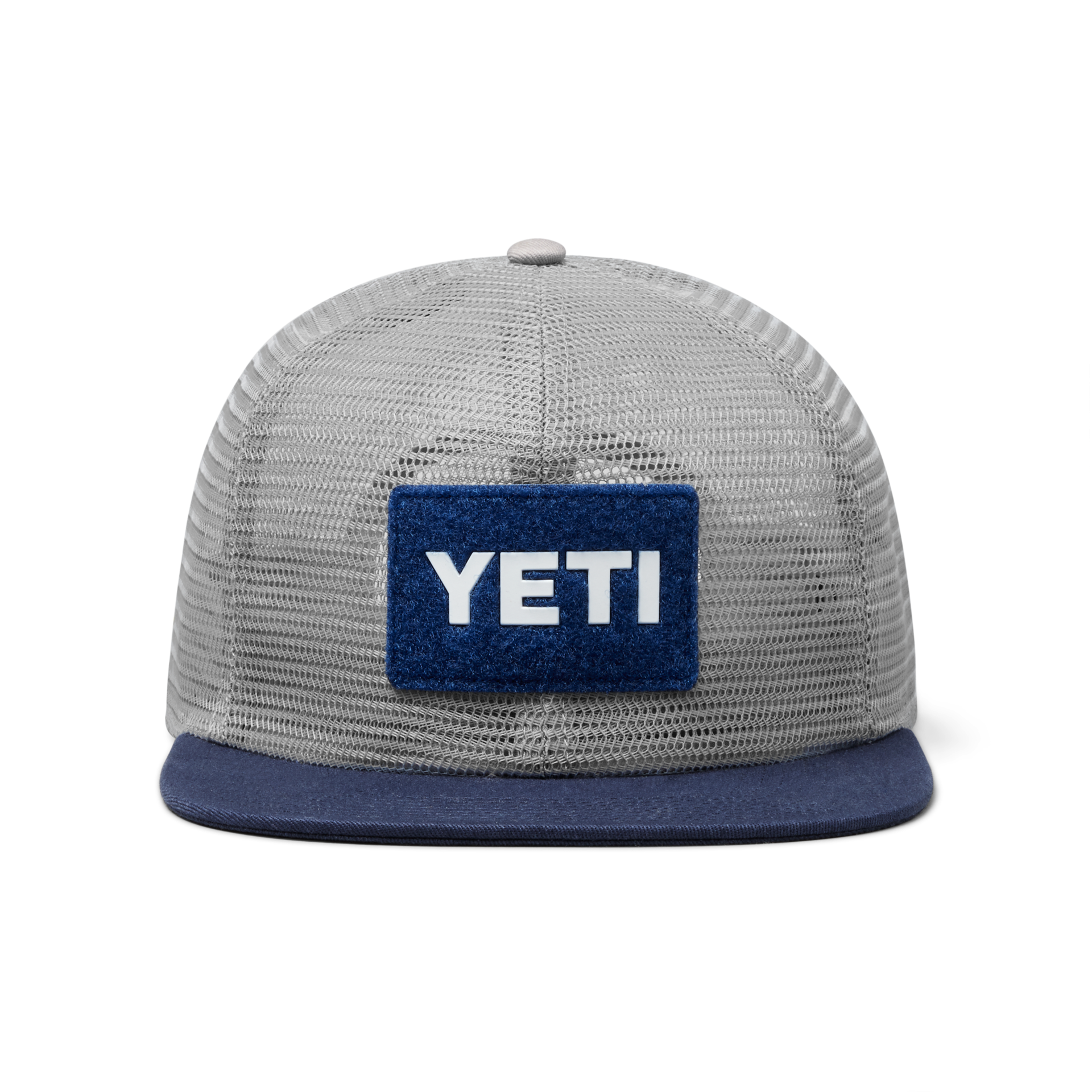 Flat Brim Mesh Hat