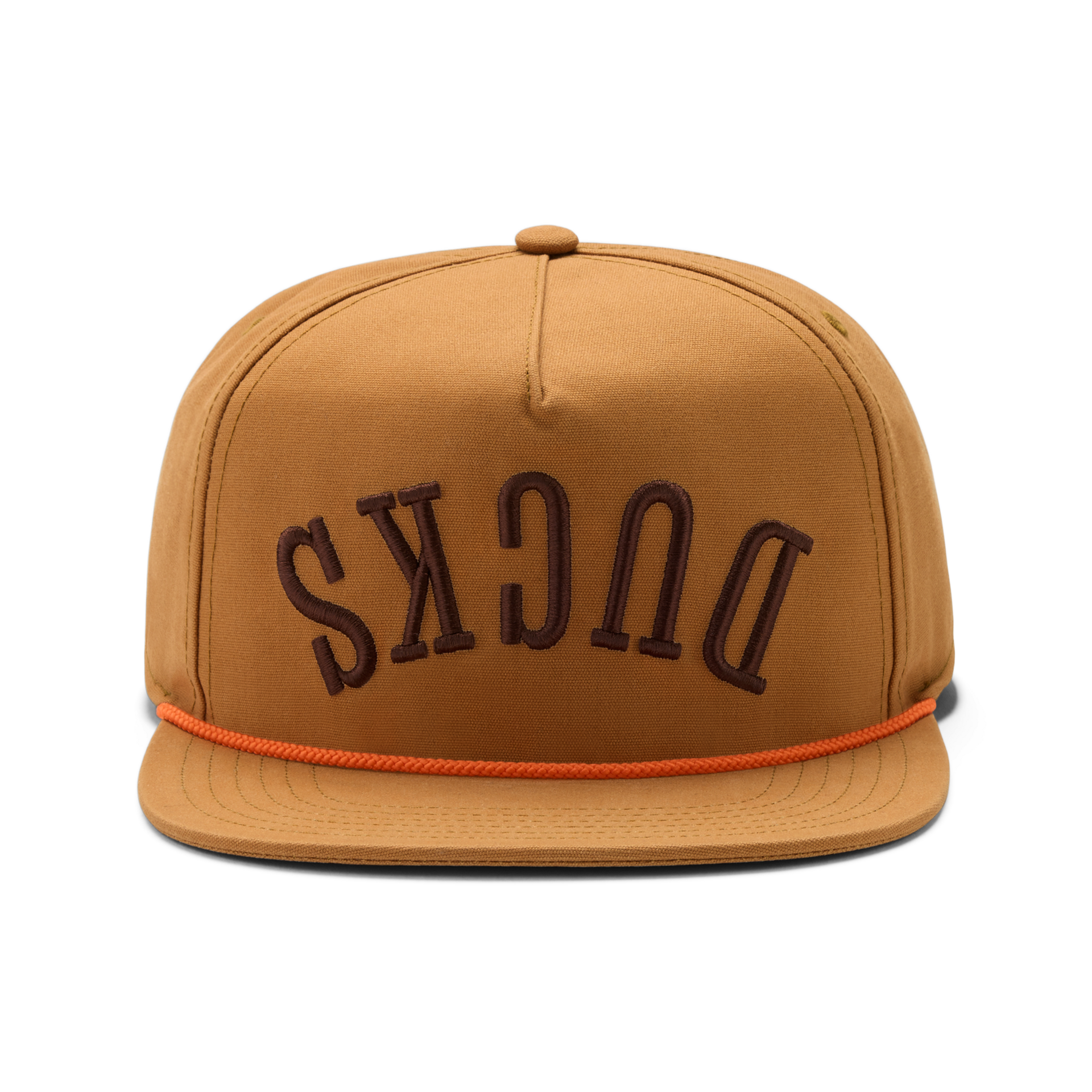 Flat Brim Rope Hat